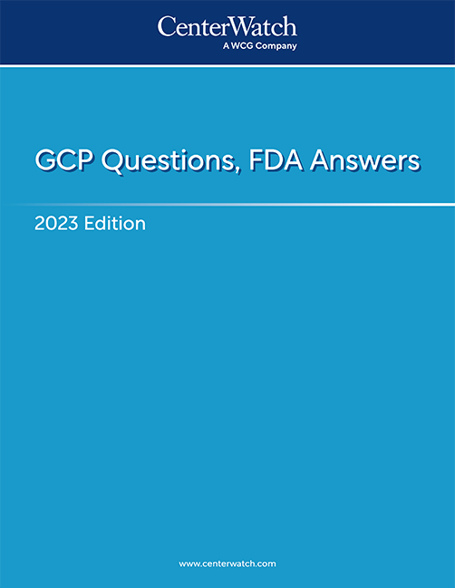 Gcp questions fda answers 2023 500
