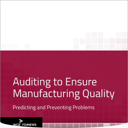 Auditing to Ensure Manufacturing Quality