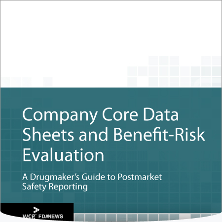 Company Core Data Sheets and Benefit-Risk Evaluations