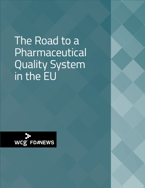 The Road to a Pharmaceutical Quality System in the EU