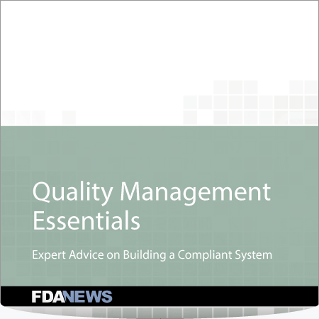 Quality Management Essentials: Expert Advice on Building a Compliant System