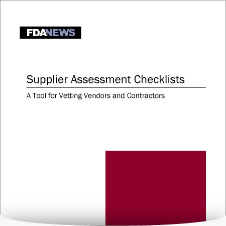 Supplier Assessment Checklists: A Tool for Vetting Vendors and Contractors