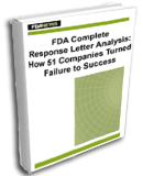 FDA Complete Response Letter Analysis