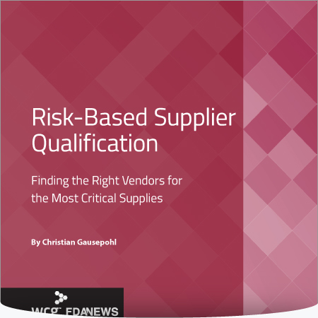 Risk-Based Supplier Qualification