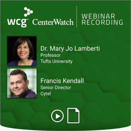 Dr. Mary Jo Lamberti and Francis Kendall - green