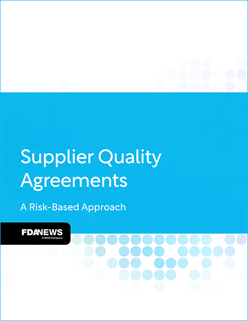 Supplier Quality Agreements: A Risk-Based Approach