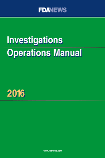 Investigations Operations Manual 2016