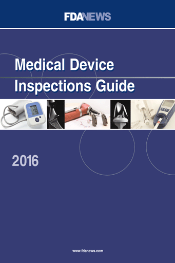 Medical Device Inspections Guide 2016