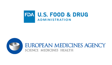 FDA and EMA Logos